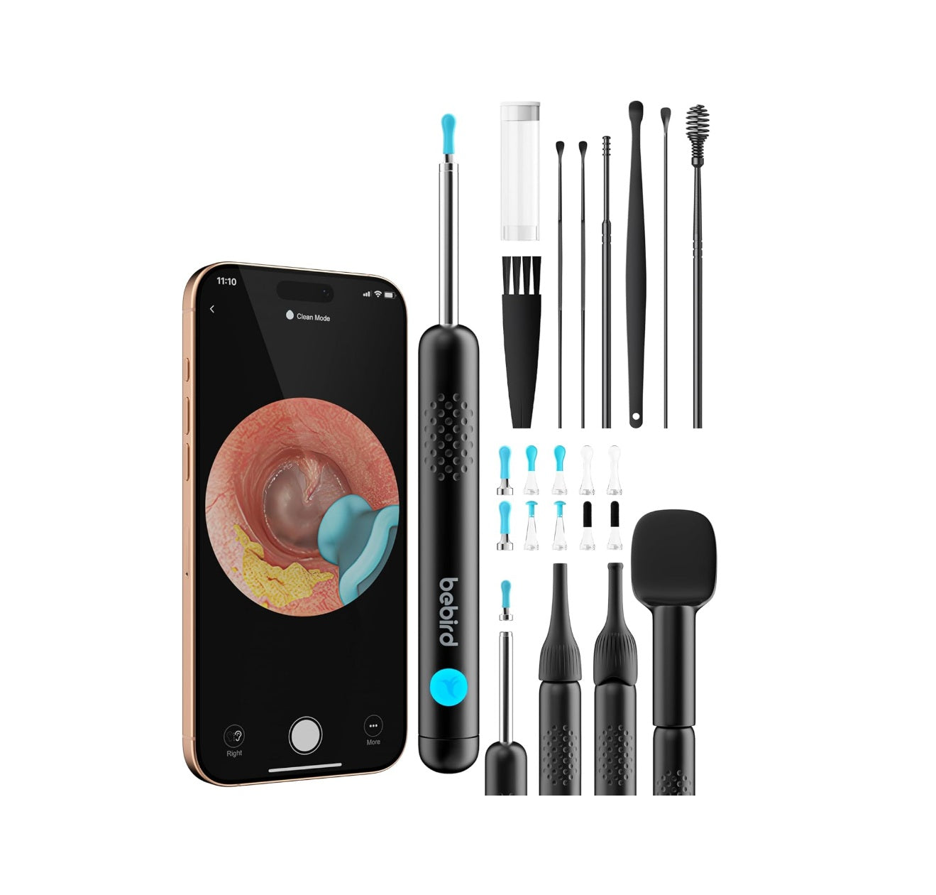 BEBIRD Ear Wax Removal Tool Camera with HD Visual Otoscope