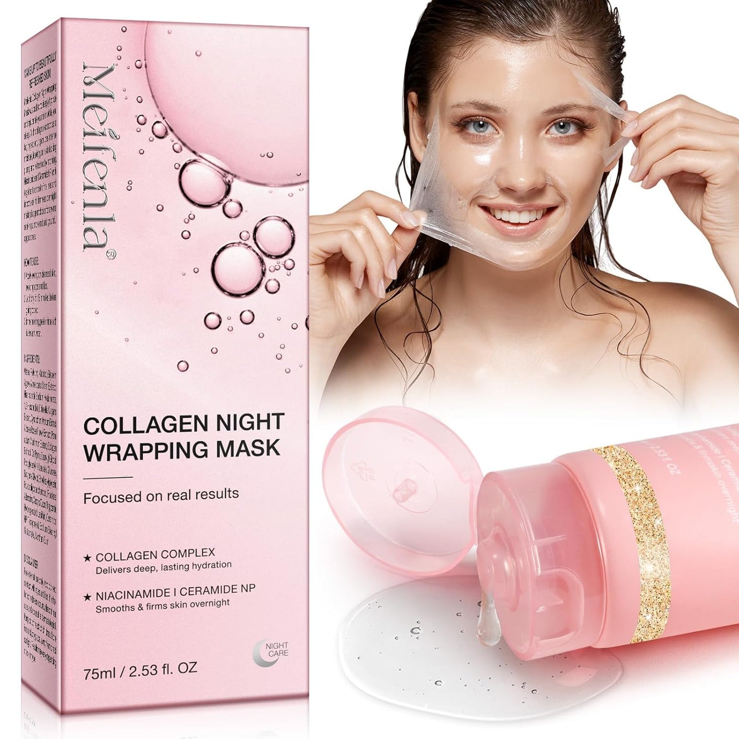 Collagen Night Wrapping Mask - 75ml.