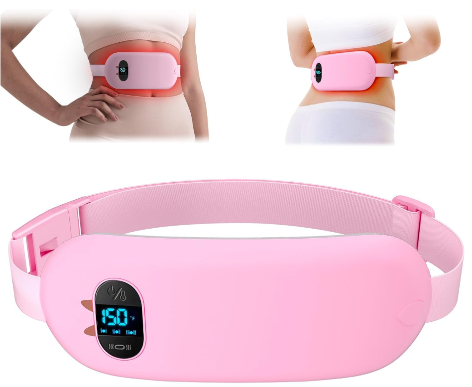 Heating Pad for Cramps, Upgrade Electric Period Fast Heating Pad
