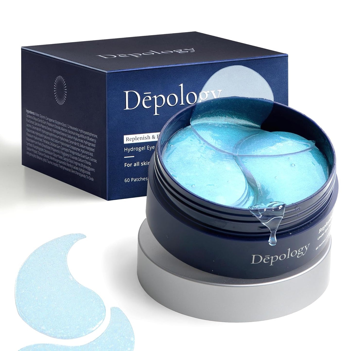 Depology - Replenish & Repair Under Eye Patches for Puffy Eyes - 60 patches
