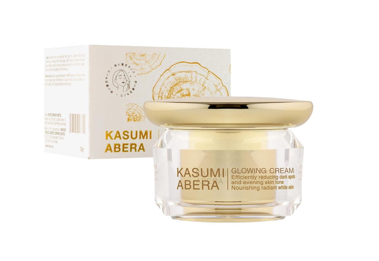 ABERA Kasumi Glowing Cream, Melasma Treatment with Niacinamide & HA