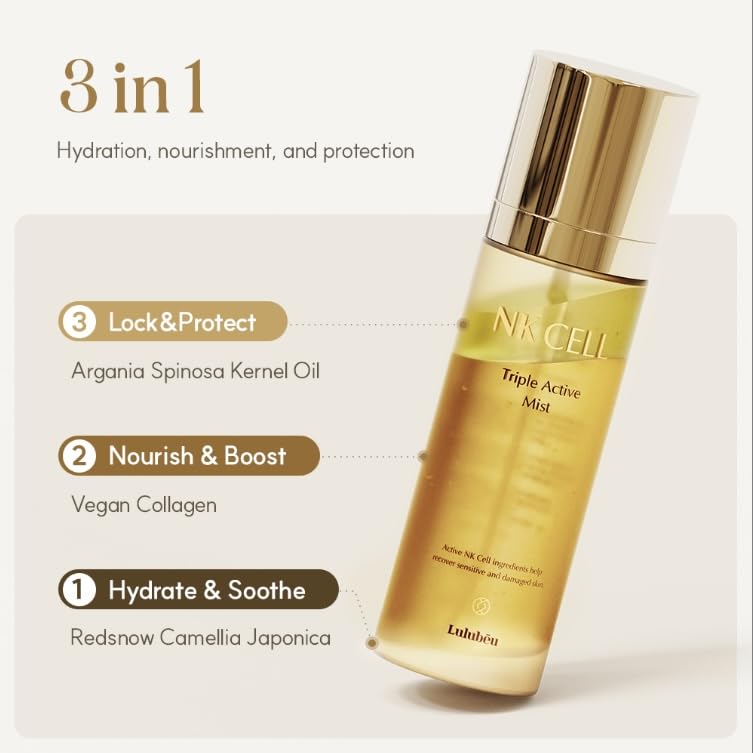 NKCELL Triple Active Mist | All-in-One Hydrating & Nourishing Facial Mist