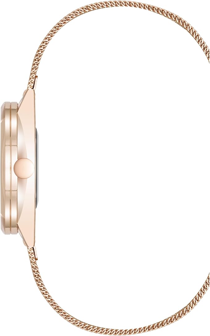 Nine West Women's Mesh Bracelet Watch, 32mm- Rose Gold