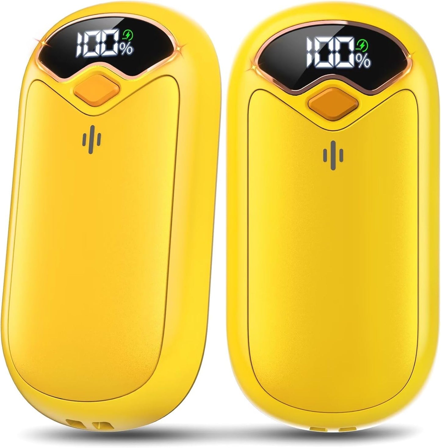 Hand Warmers Rechargeable 2 Pack - Black/White