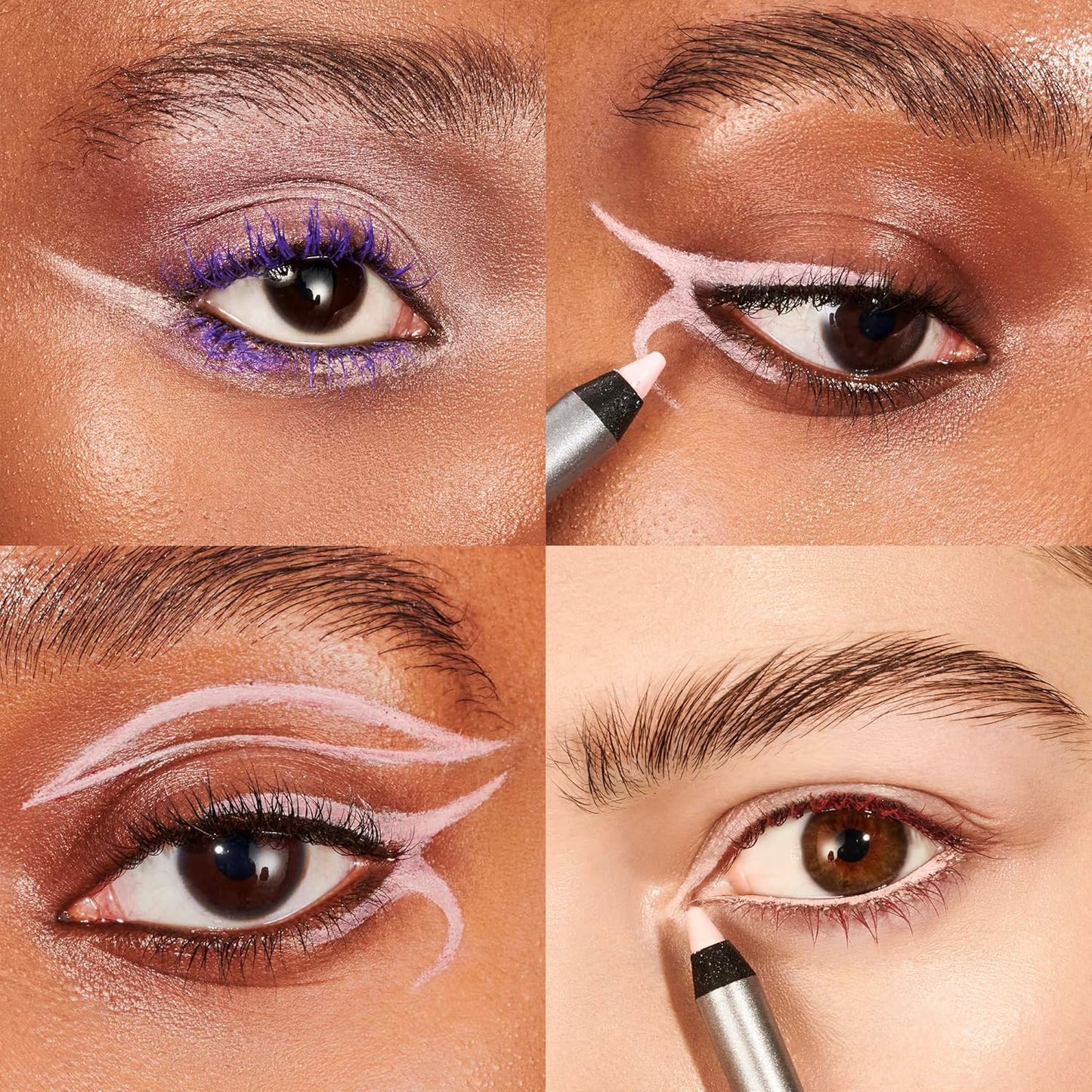 Wonderskin 1440 Longwear Pink Eyeliner Pencil with Sharpener - ICING