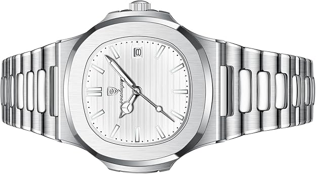 BESTKANG Men Quartz Movement Watch, Waterproof Luminous - WHITE