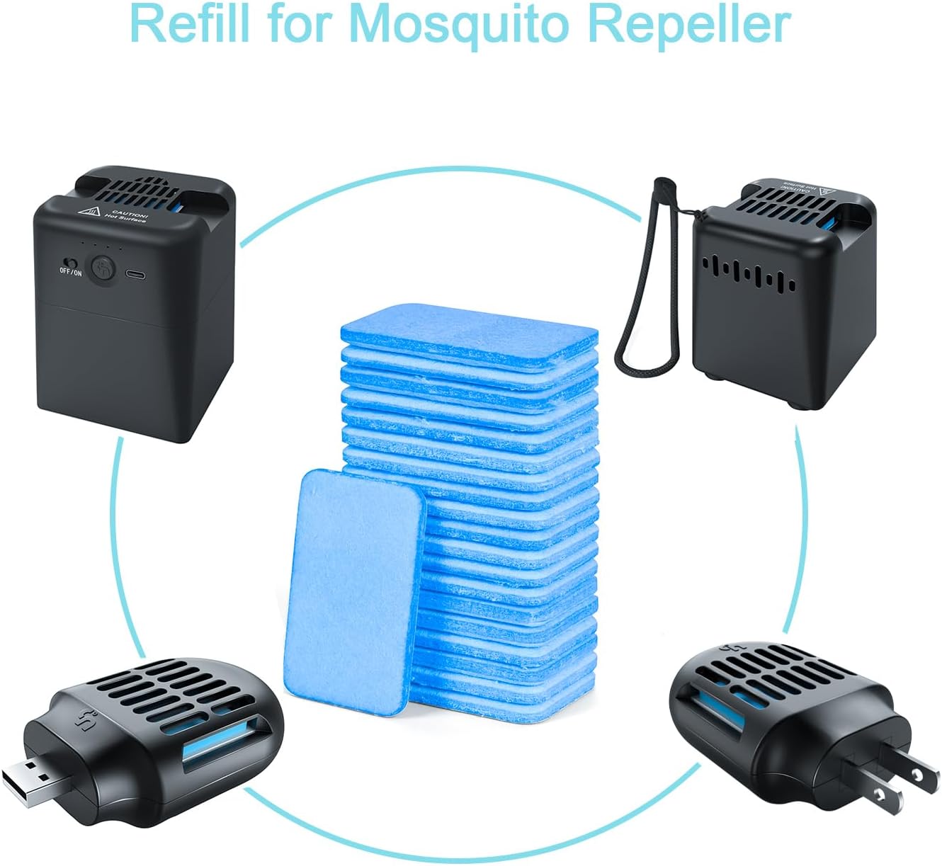 Refills for Electric Mosquito Repeller Electric (20 pcs)
