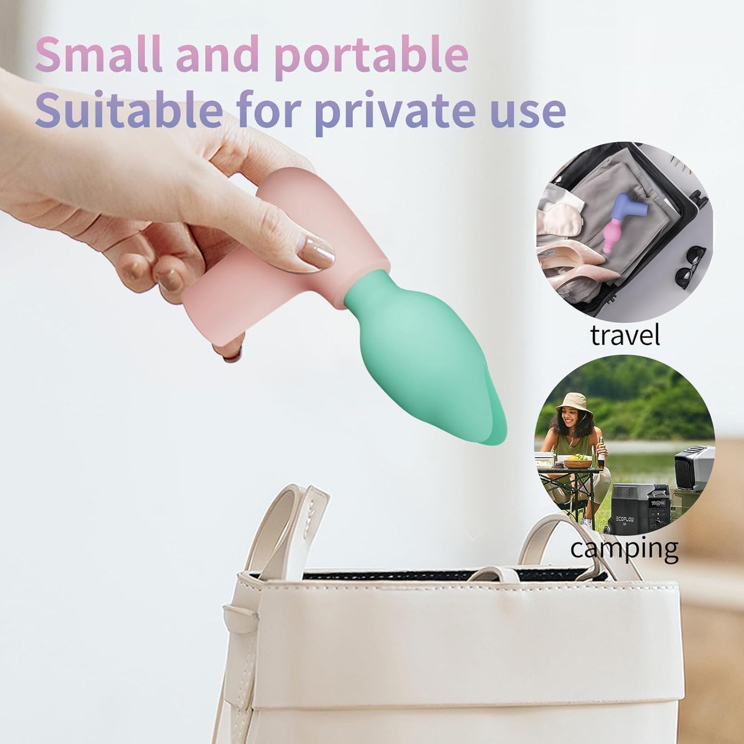 Gun Shaped Vibrator for Women - High Intensity Rechargeable Waterproof