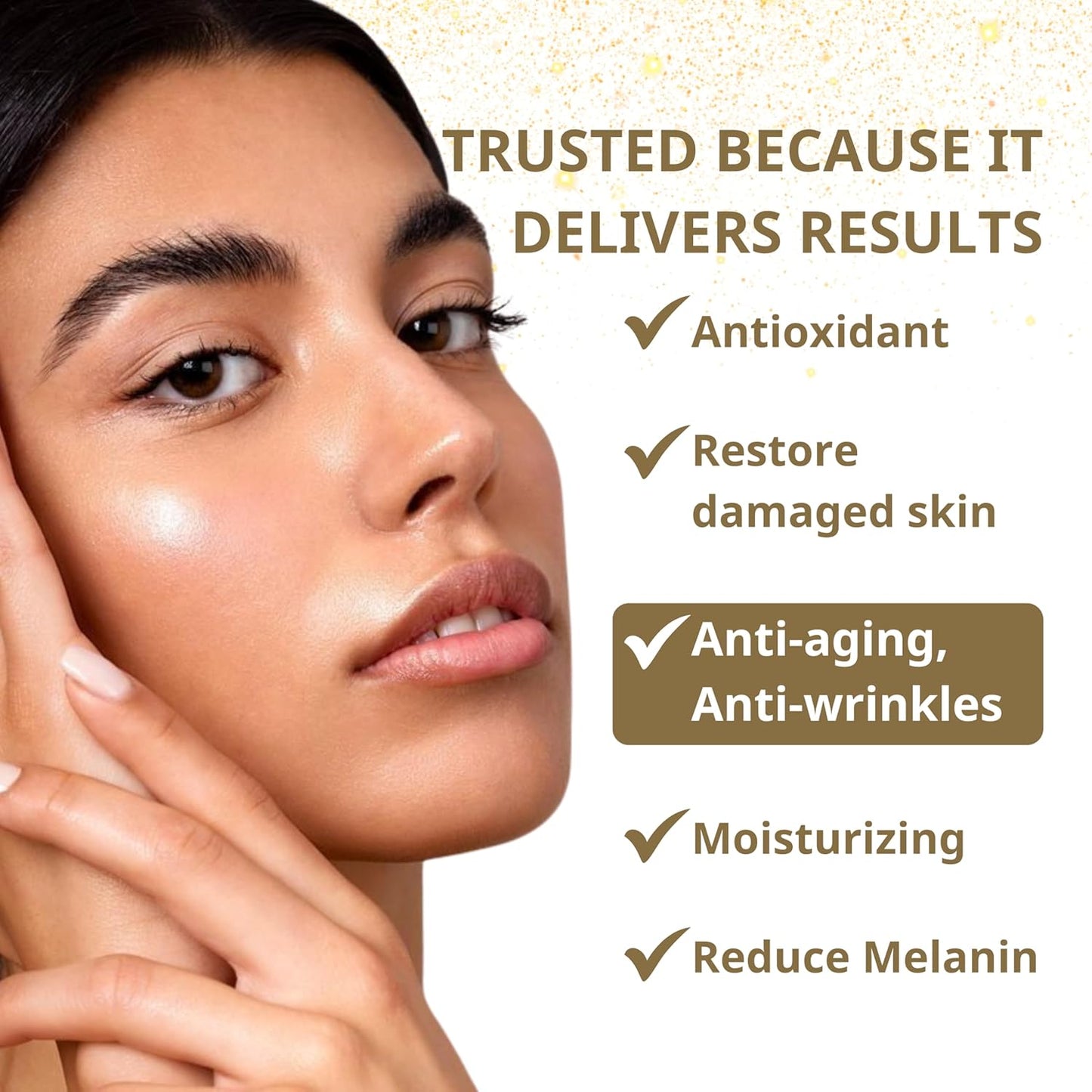 Abera Gold Anti-Wrinkle Ampoule, For All Skin Type.
