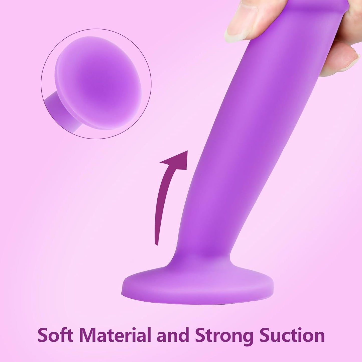 Anal Plug Butt Plug Training Kit, 3 PCS Dildo Trainer Kit for Beginners