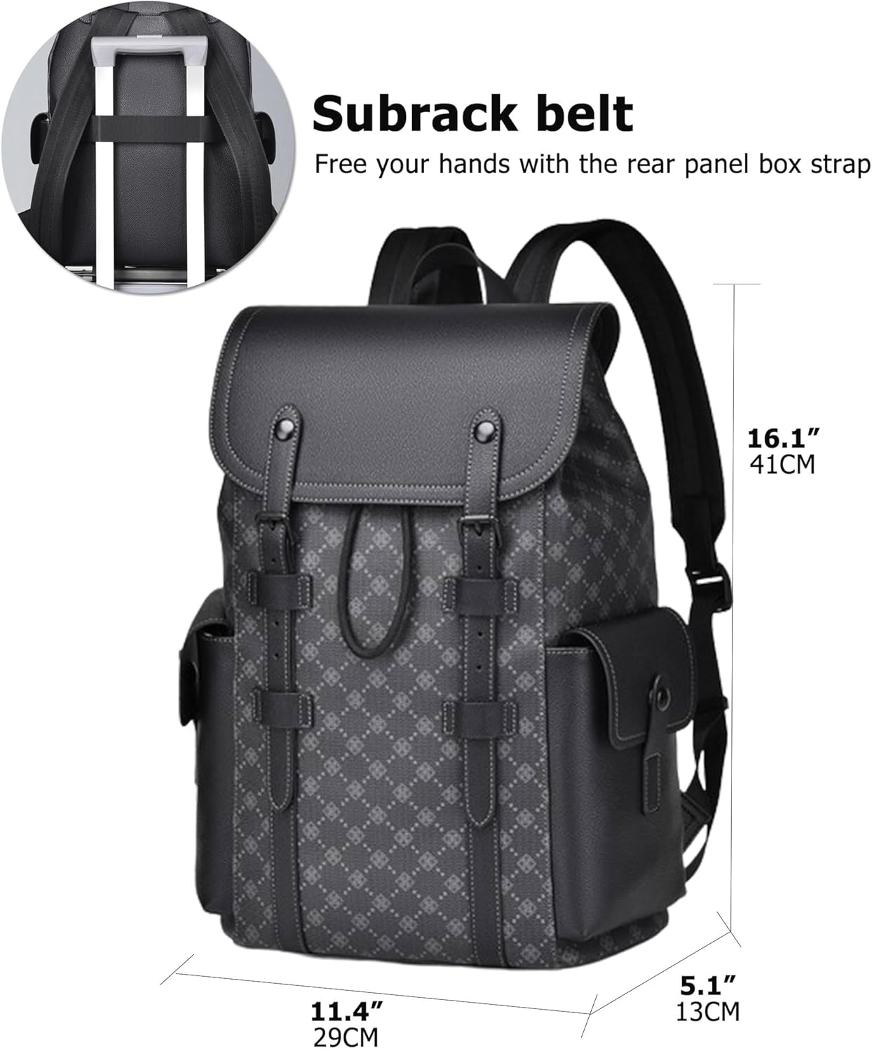 Laptop Backpack for Men Luxury Anti-Theft Travel