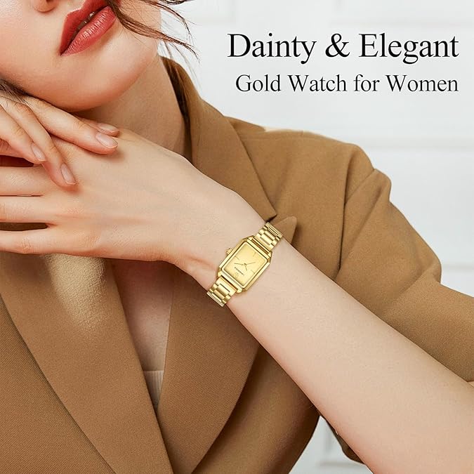 Watch Luxury Stainless Steel & Japanese Quartz Movement - GOLD Color