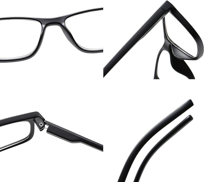 Reading Glasses for Men Women, Blue Light Blocking - 3 Pack (1.5x)