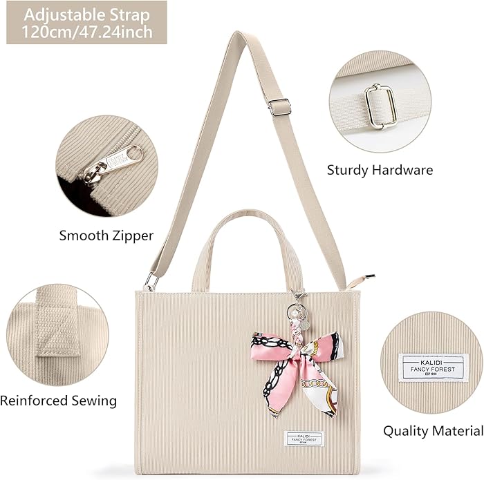 Tote Bag for Women Stylish Top Handle Handbag Purse with Zipper