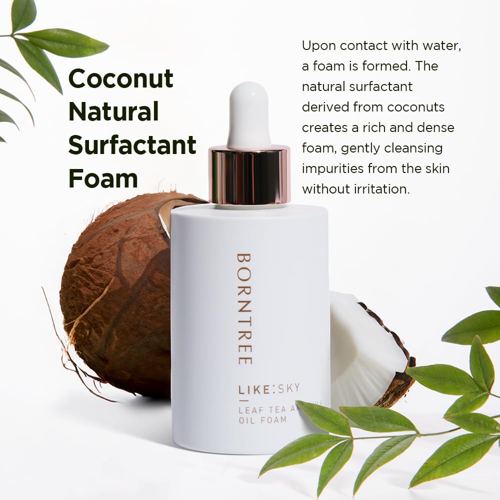 Like Sky Leaf Tea Ampoule Oil Foam 5.07 fl oz