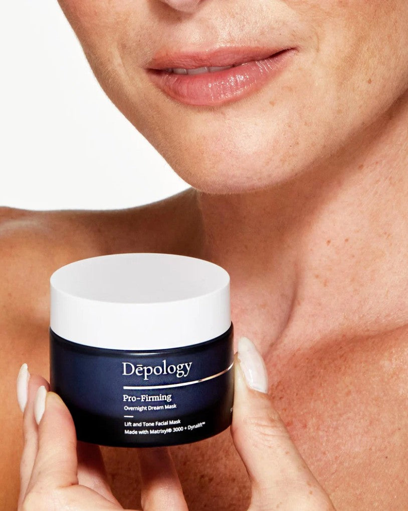 Depology Pro-Firming Night Mask, Rich Cream- Night Mask Hybrid Formula- 50ml