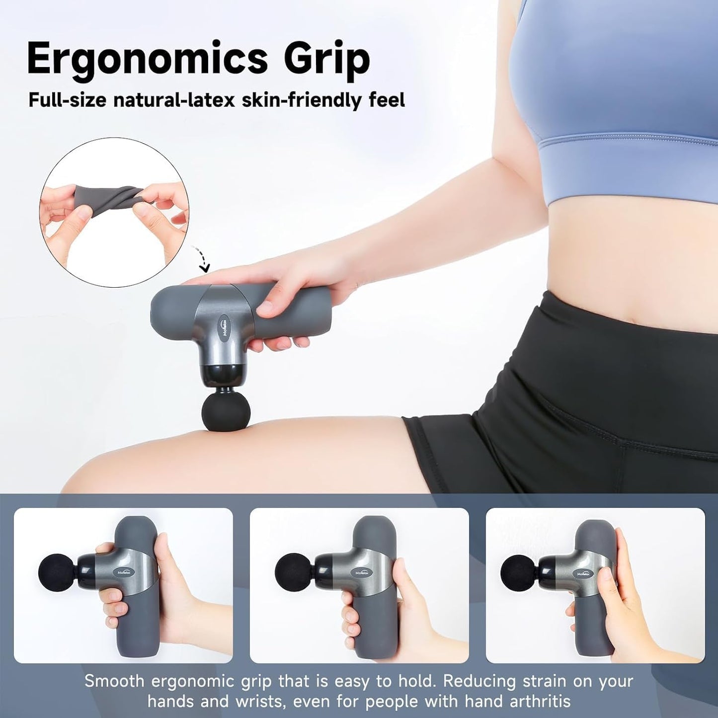 Massage Gun Deep Tissue, Portable Percussion - practically MINI and mighty