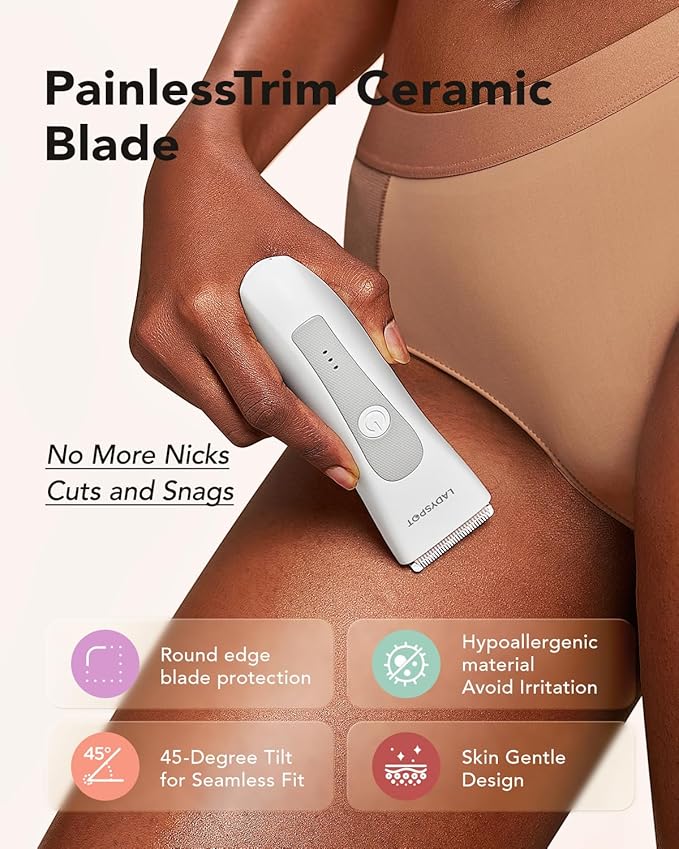 LADYSPOT Bikini Trimmer for Women Pubic Trimmer