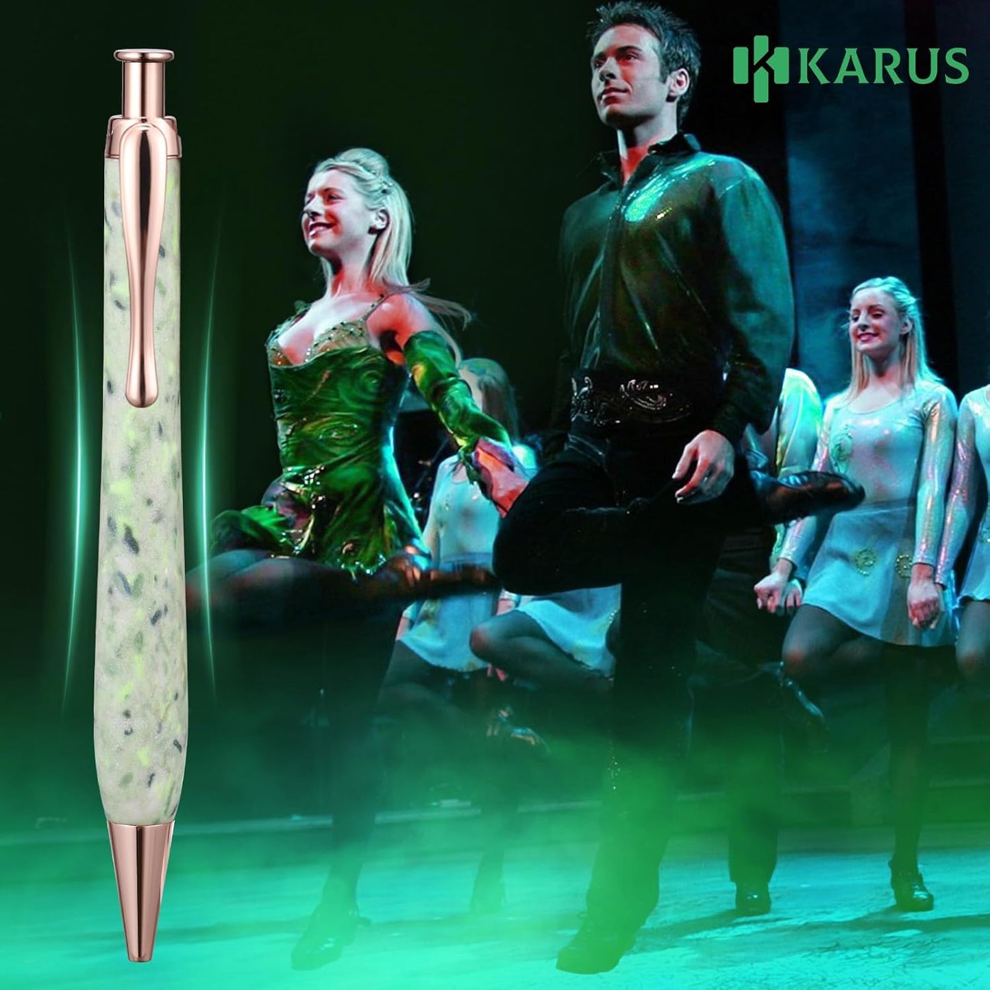KARUS Dressed Pen – Retractable Ballpoint Pen with Black Ink Refill