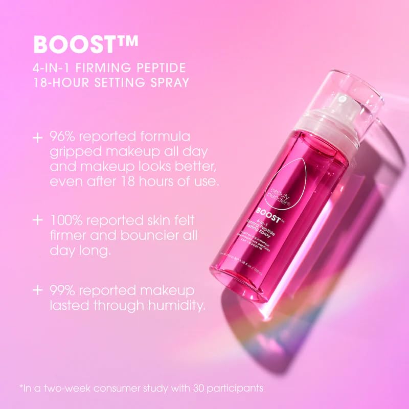 beautyblender Boost 4-in-1 Firming Peptide Setting Spray