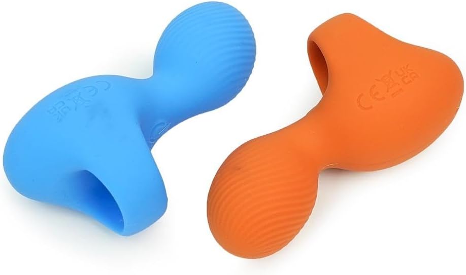 Face Massager Mini , Waterproof Rechargeable - Orange