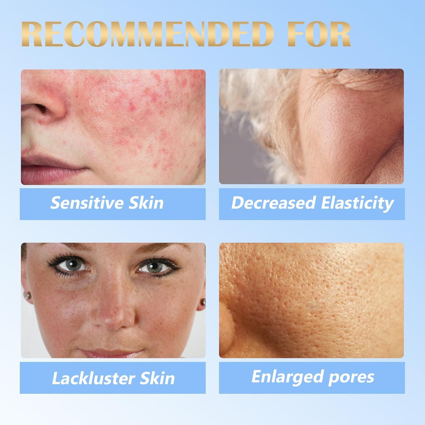 Facial Masks for Face Skincare Natural Ingredients (5 pcs)