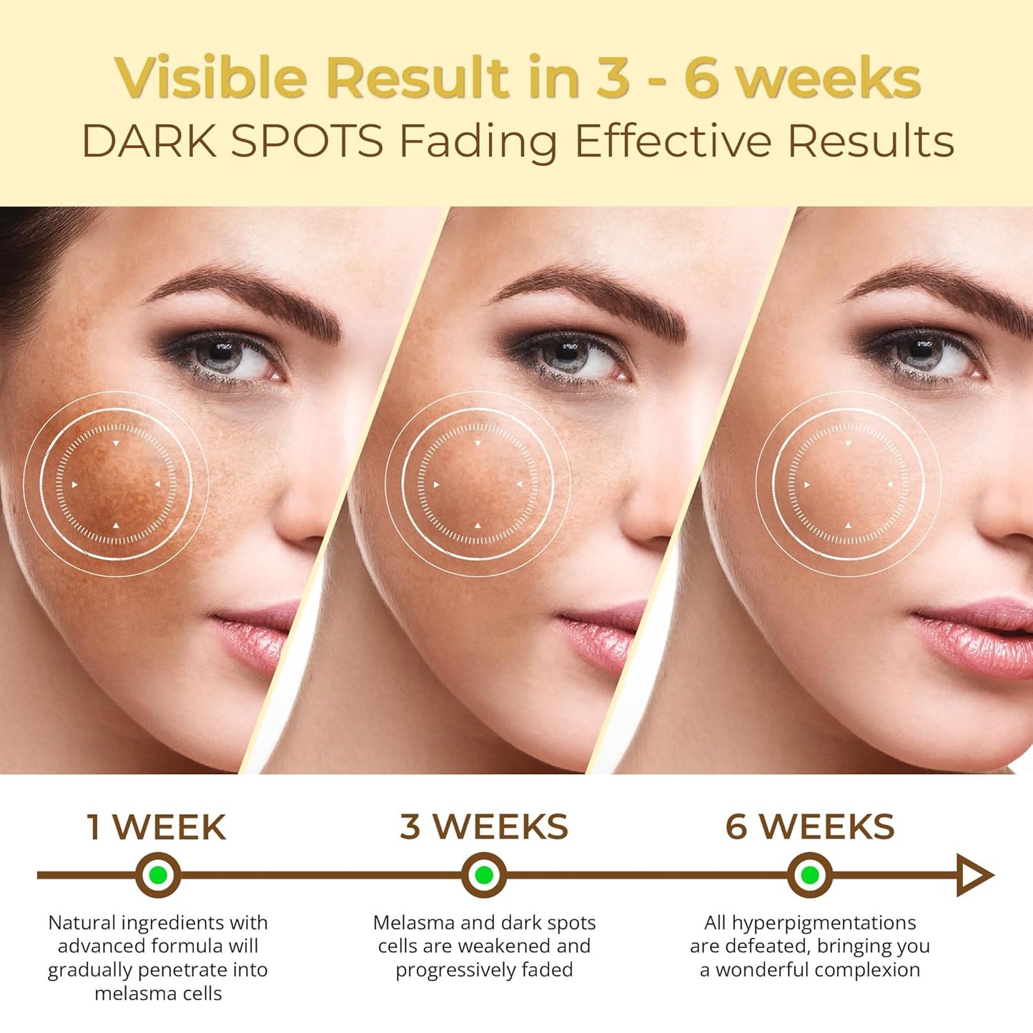 ABERA Kasumi Glowing Cream, Melasma Treatment with Niacinamide & HA