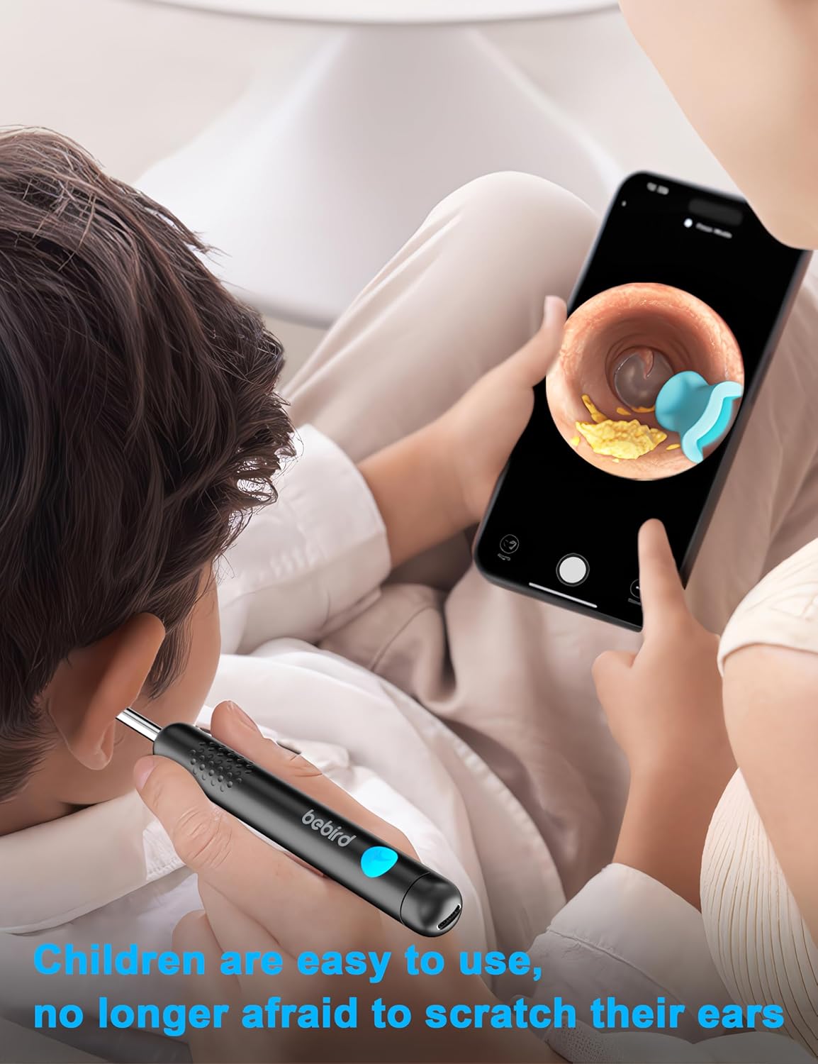 BEBIRD Ear Wax Removal Tool Camera with HD Visual Otoscope