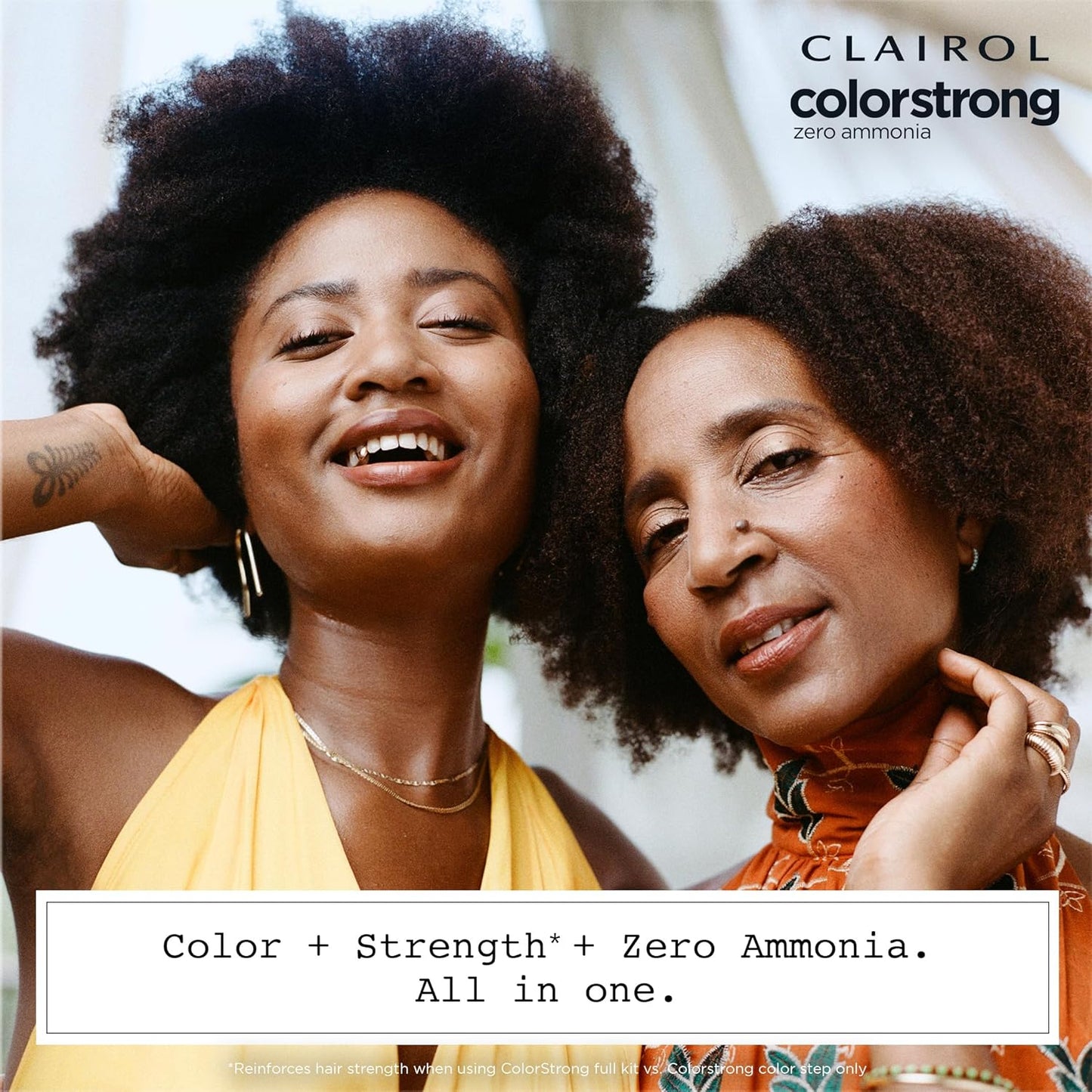 Clairol ColorStrong Permanent Zero Ammonia Hair Dye, 6.3 Light Golden Brown