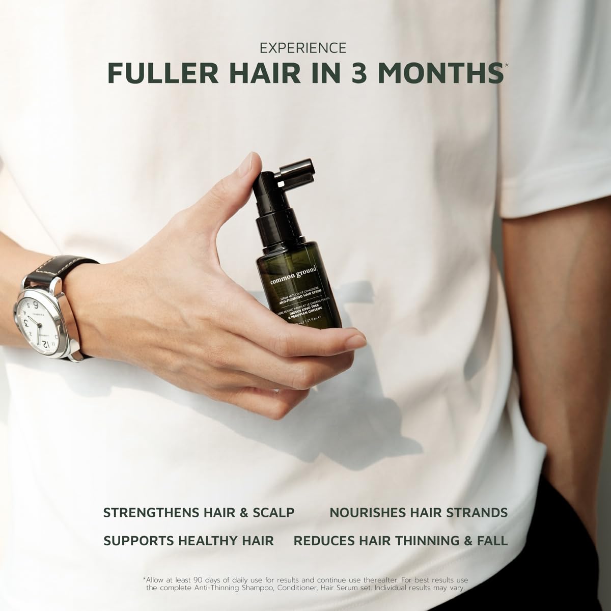 Common Ground Natural Concentrated Anti-Thinning Hair Serum