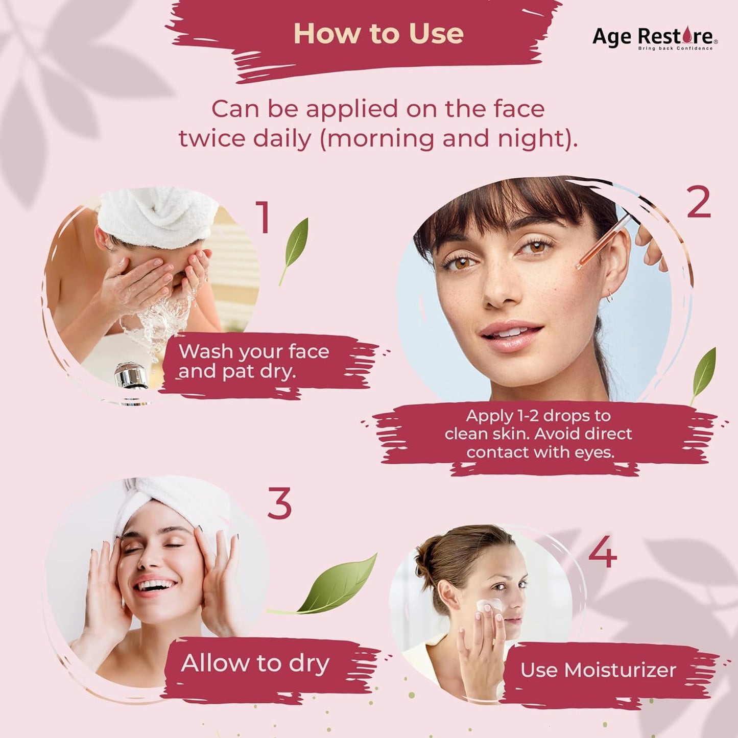 Face Serum Age Restore 20% Vitamin C & E