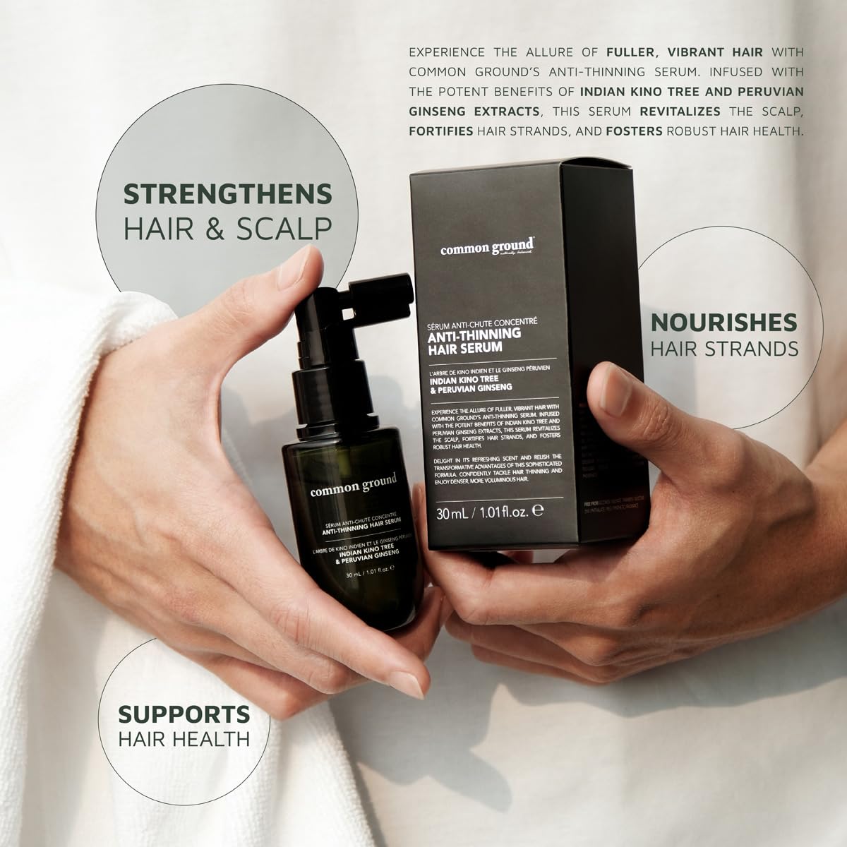 Common Ground Natural Concentrated Anti-Thinning Hair Serum