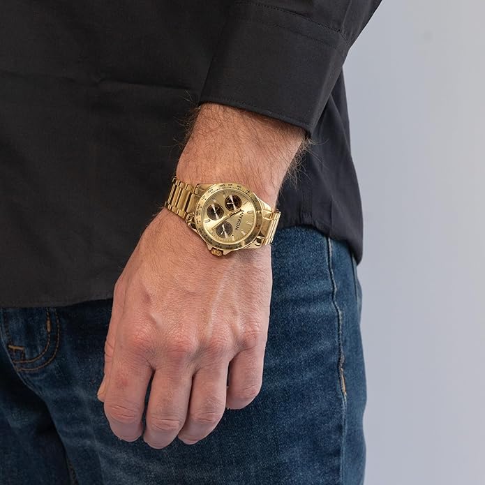 Watch Men’s Classic Solid Stainless Steel Watch, 40mm - GOLD