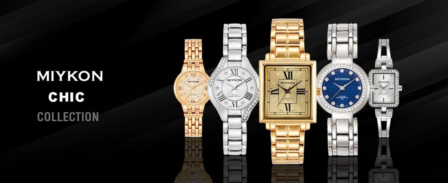Watch Men’s Classic Solid Stainless Steel Watch, 44mm.