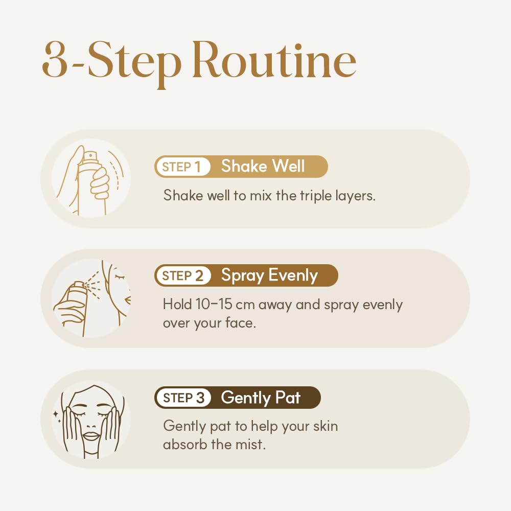 NKCELL Triple Active Mist | All-in-One Hydrating & Nourishing Facial Mist