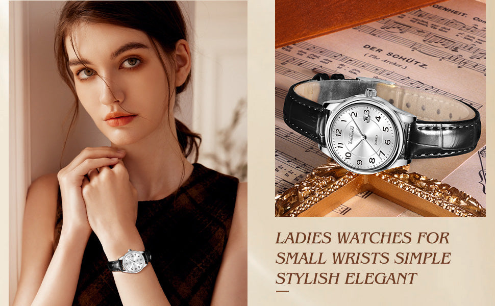 Watches for Women Leather Dainty Luxury