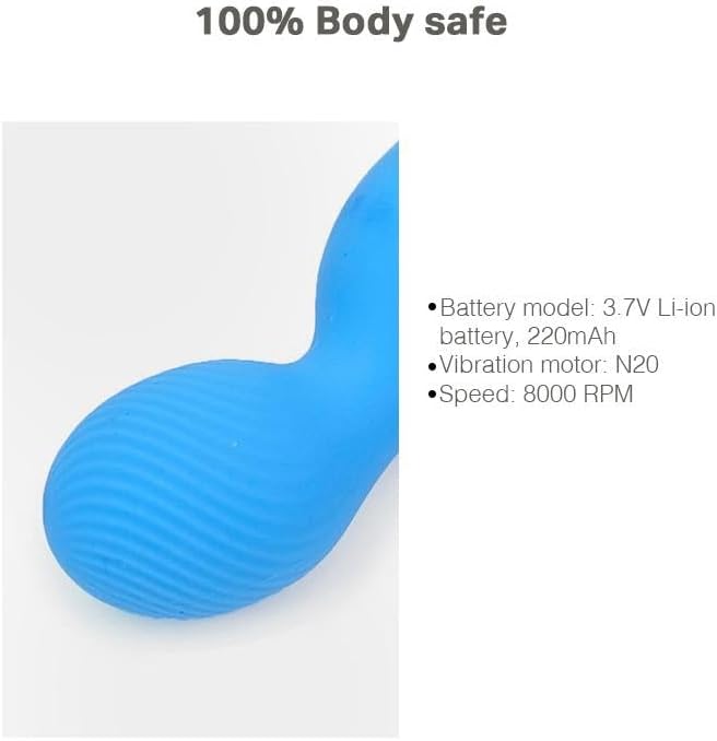 Face Massager Mini , Waterproof Rechargeable - Orange
