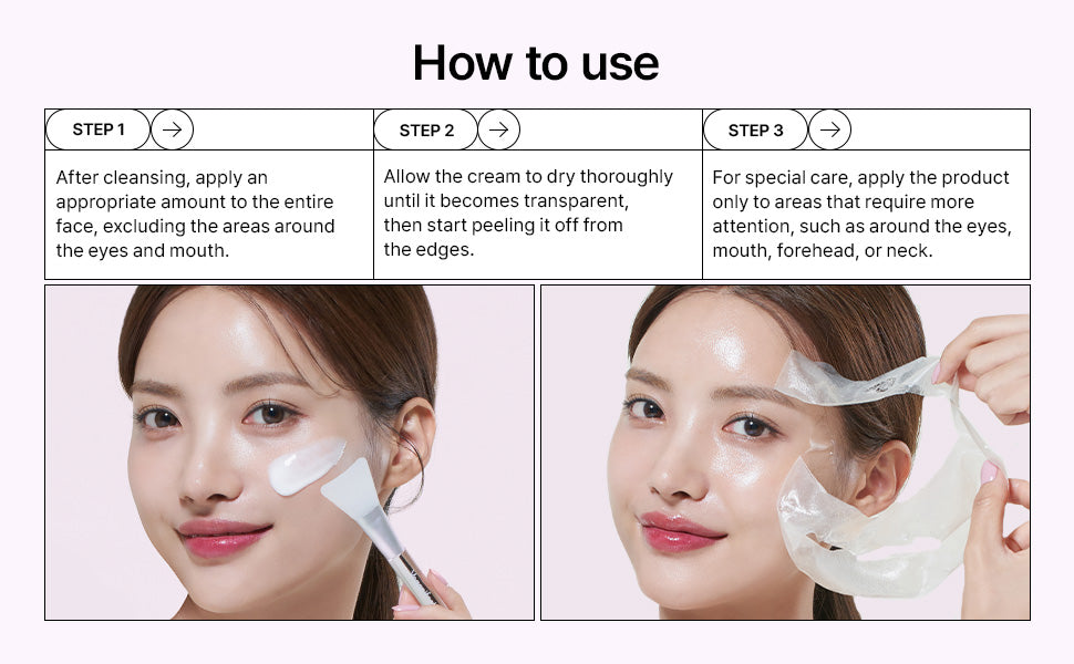 Collagen Wrap Mask, Peel-Off Facial Mask