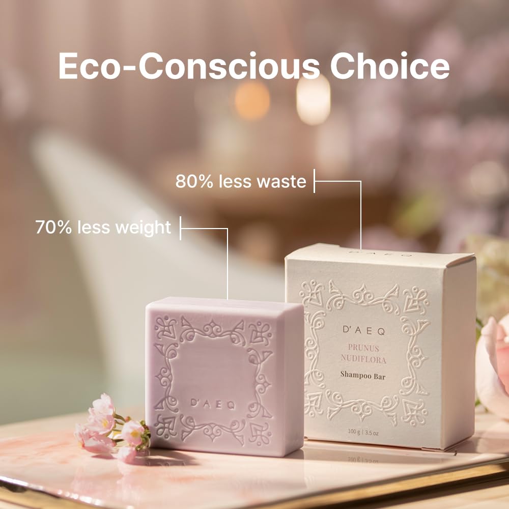 D’AEQ Shampoo Bar - Prunus Nudiflora