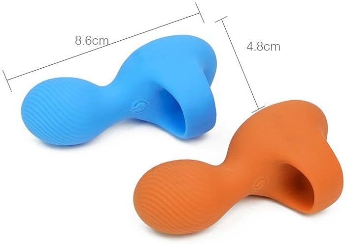 Face Massager Mini , Waterproof Rechargeable - Orange