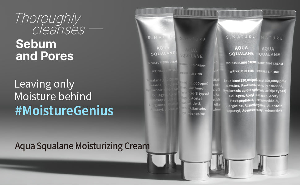 S.Nature AQUA SQUALANE MOISTURIZING CREAM 60ml