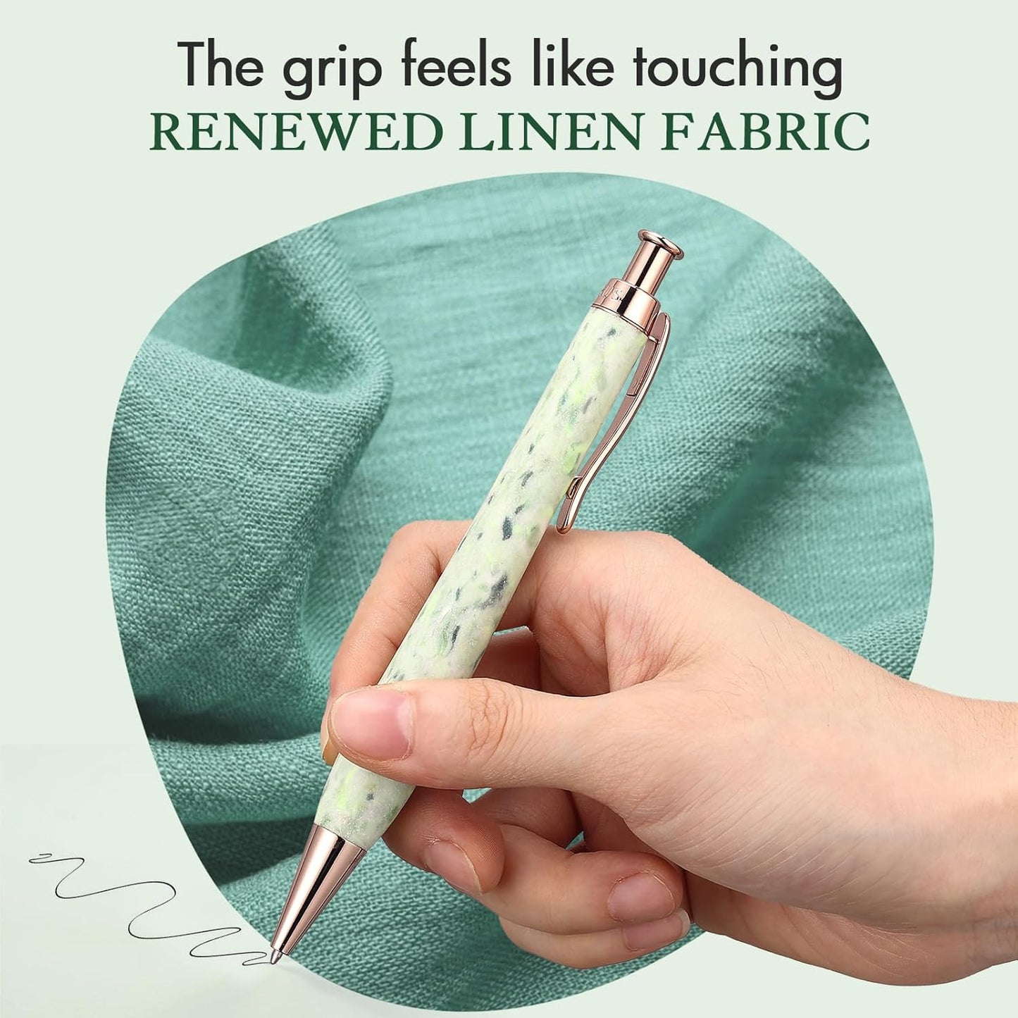 KARUS Dressed Pen – Retractable Ballpoint Pen with Black Ink Refill