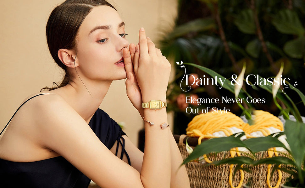 Watch Luxury Stainless Steel & Japanese Quartz Movement - GOLD Color