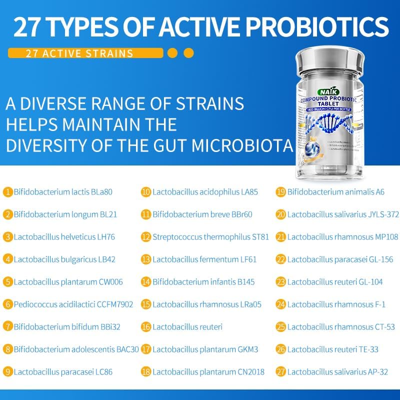 Probiotics 1800 Billion CFU - 10 Strains + Organic