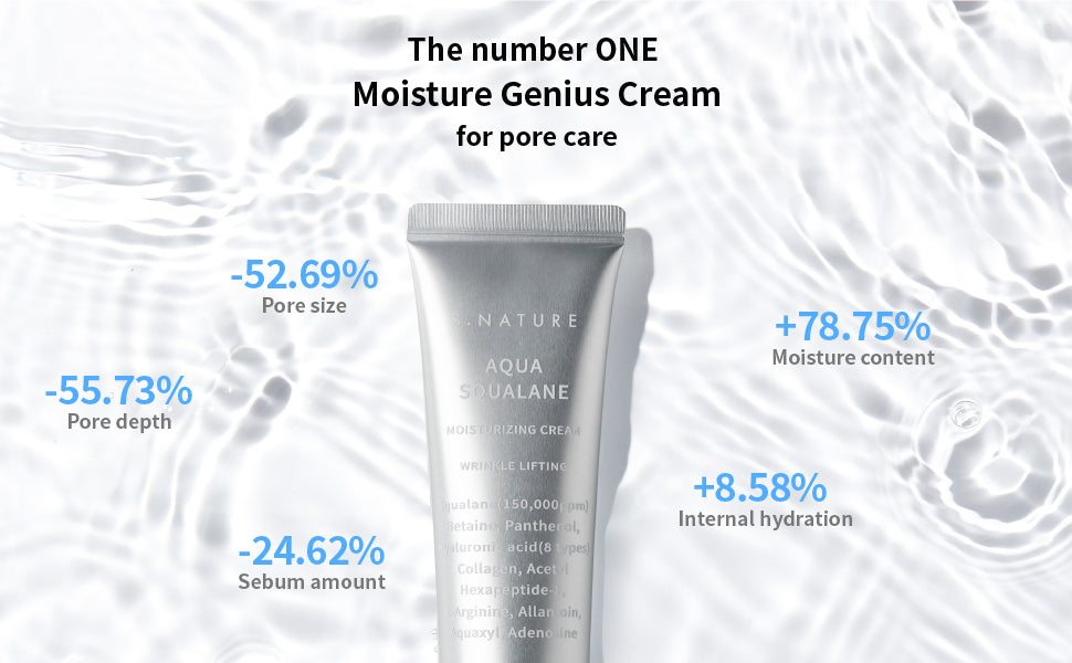 S.Nature AQUA SQUALANE MOISTURIZING CREAM 60ml