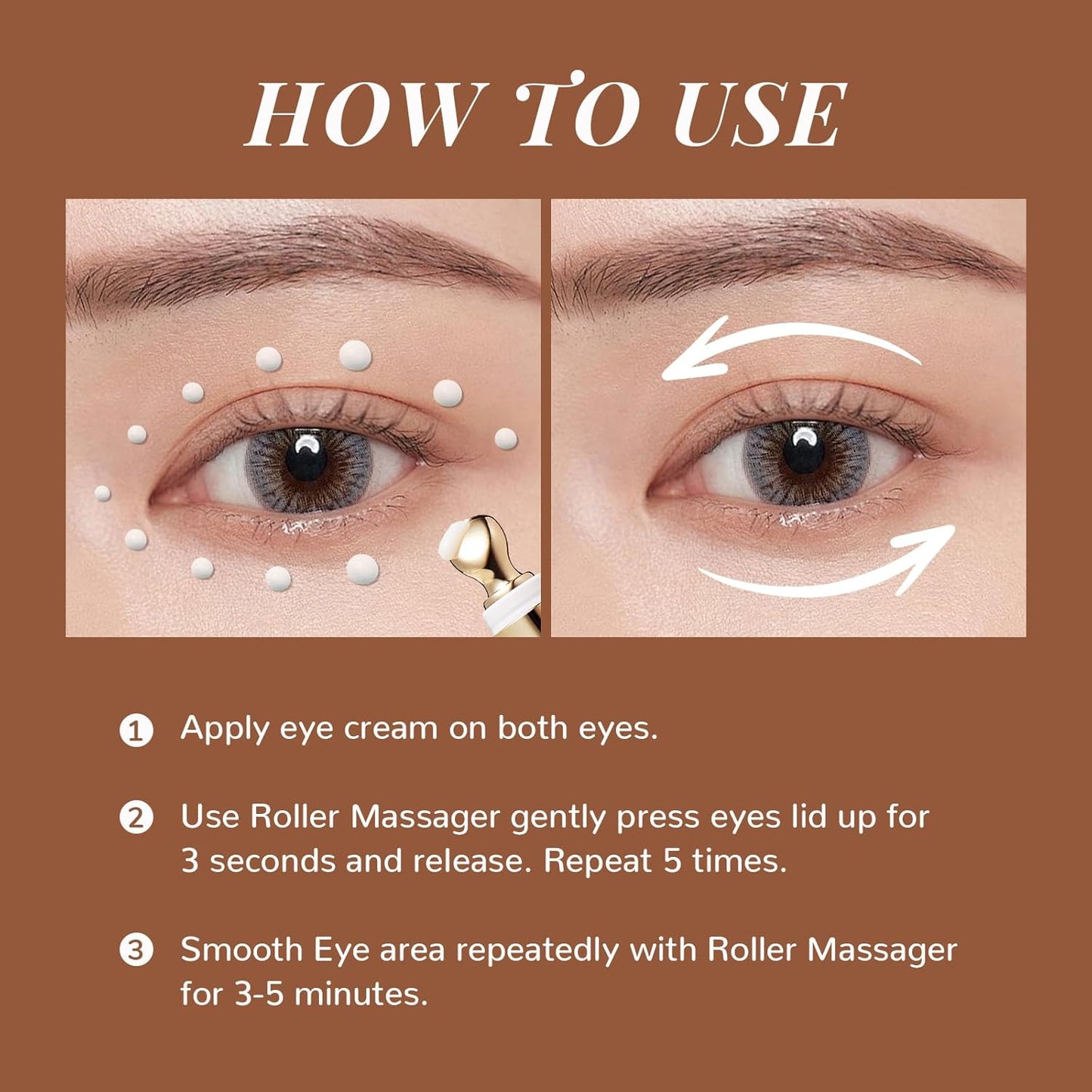 Eye Cream, Niacinamide Eye Cream for Dark Circles and Puffiness
