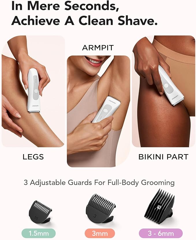 LADYSPOT Bikini Trimmer for Women Pubic Trimmer