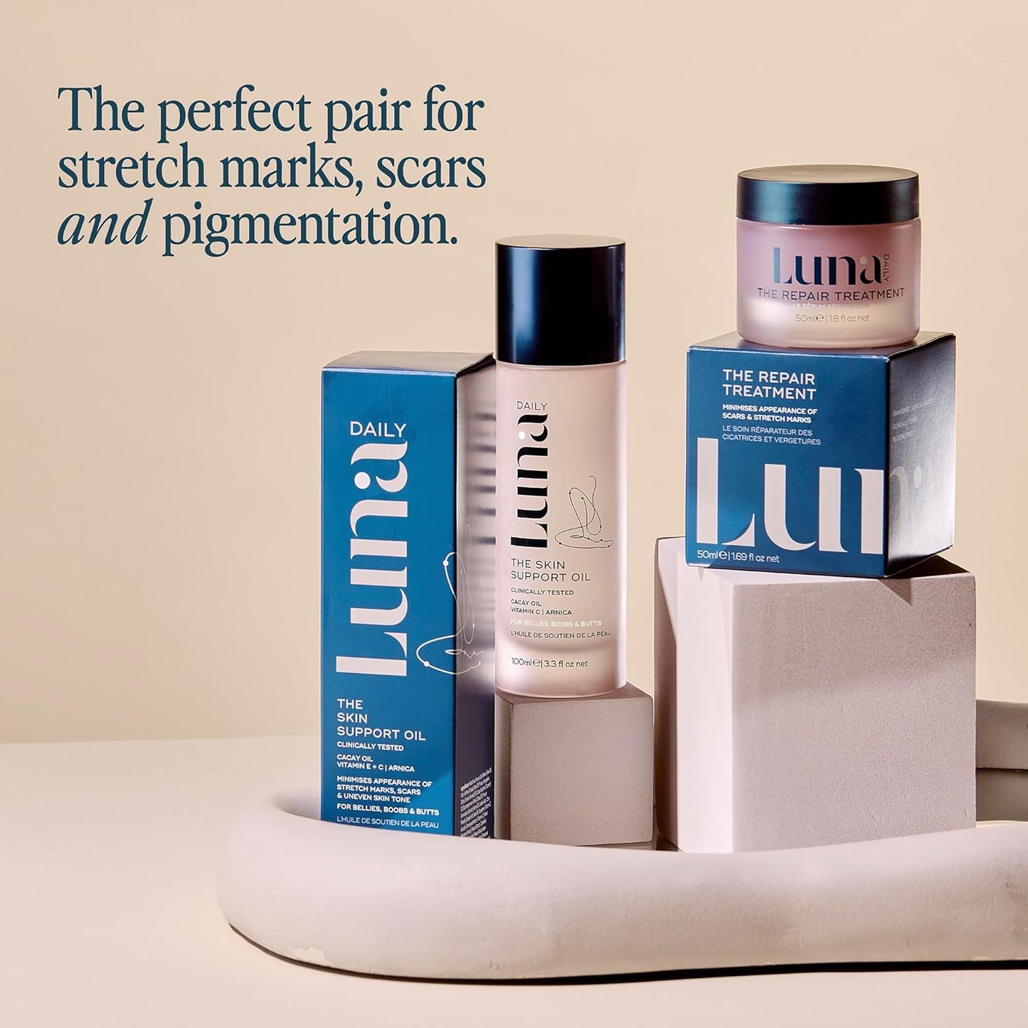 Skin Support Oil for Stretch Marks | Hydrating & Nourishing Body Oil