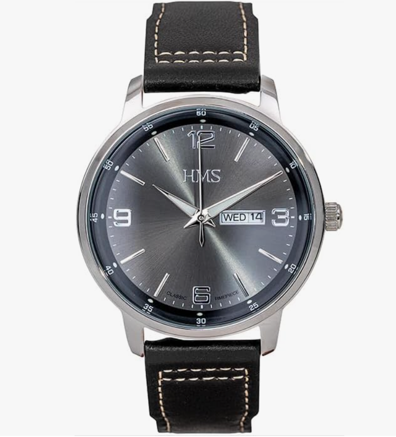 HMS, Classic Men’s Dress Watch, 25905, 42mm - BLACK