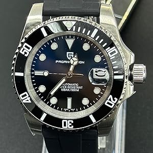 Watch Pagani Design Submariner PD-1661 Automatic Mechanical, 40mm Black Dial.